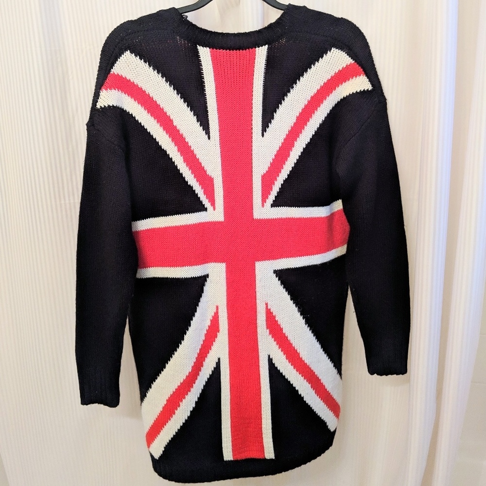 BOHO England Flag Cardigan by Forever 21